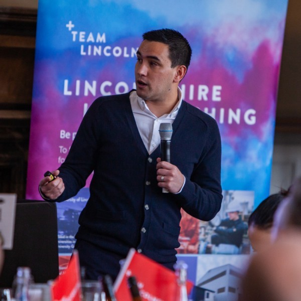 Speaker at the Team Lincolnshire Conference 2019