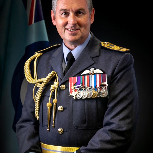 Air Commodore Andrew Dickens  profile shot