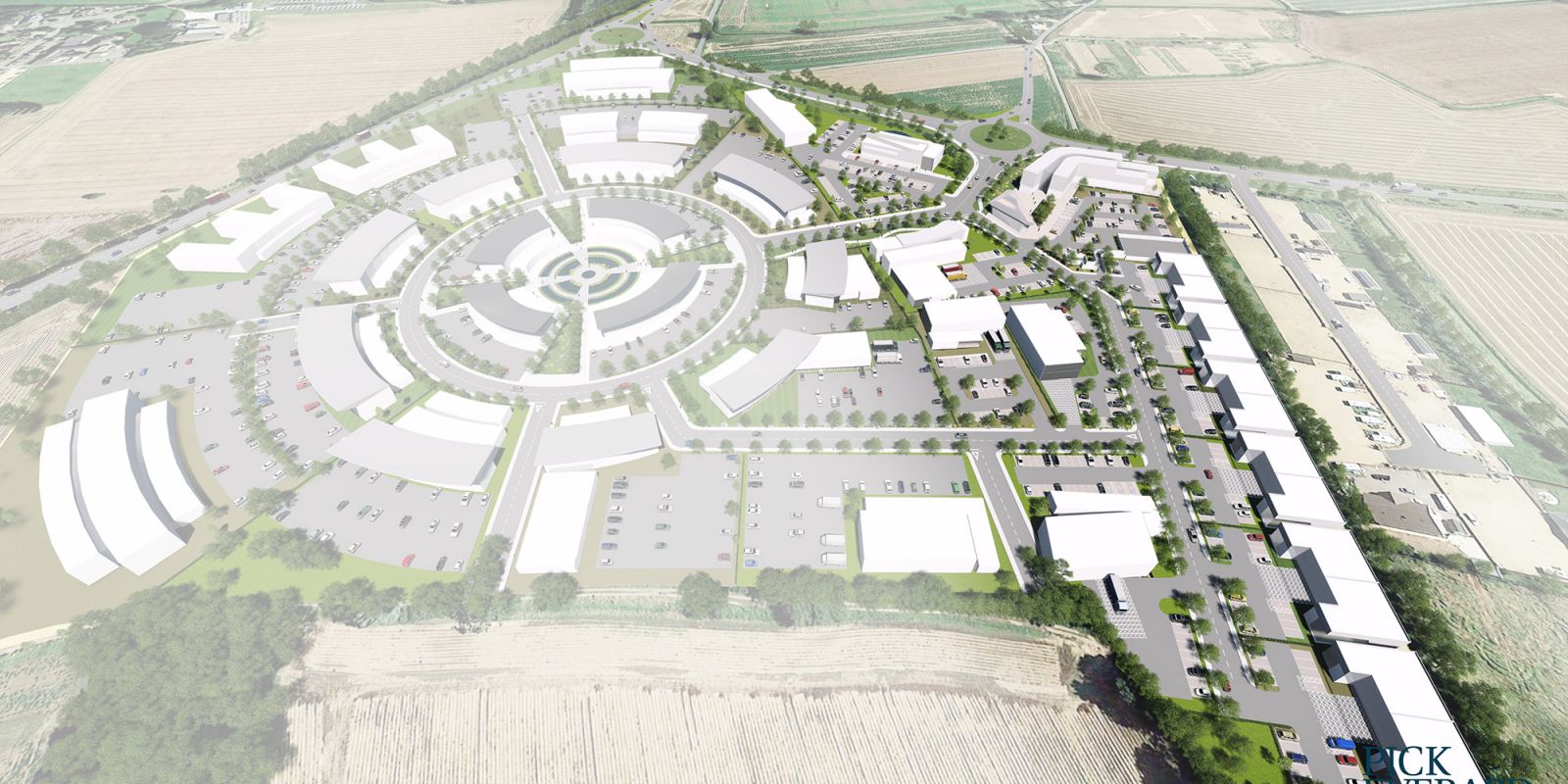 Masterplan - Peppermint Park, Holbeach